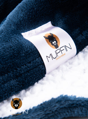 Mupfin oversized hoodie Deluxe - Donkergroen