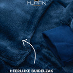 Mupfin oversized hoodie Deluxe - Blauw
